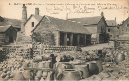 Malicorne * Industrie Locale , Fabrique De Poterie De Grés , Fabrique Chardon * Pots Pot Potier Briqueterie * Villageois - Malicorne Sur Sarthe