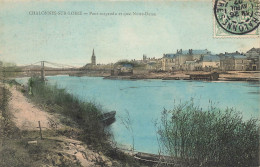 Chalonnes Sur Loire * 1907 * Pont Suspendu Et Quai Notre Dame * Bateau Lavoir - Chalonnes Sur Loire