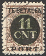 Nederland 1924 Postpakket-verrekenzegel 1B Gestempeld/used Tanding/Perforation 11 1/2 X 11 - Altri & Non Classificati