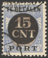 Nederland 1924 Postpakket-verrekenzegel 2B Gestempeld/used Tanding/Perforation 11 1/2 X 11 - Andere & Zonder Classificatie
