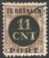 Nederland 1924 Postpakket-verrekenzegel 1C Gestempeld/used Tanding/Perforation 11 1/2 - Altri & Non Classificati