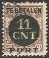 Nederland 1924 Postpakket-verrekenzegel 1C Gestempeld/used Tanding/Perforation 11 1/2 - Andere & Zonder Classificatie