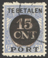 Nederland 1924 Postpakket-verrekenzegel 2C Gestempeld/used Tanding/Perforation 11 1/2 - Andere & Zonder Classificatie