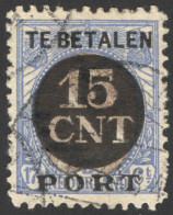 Nederland 1924 Postpakket-verrekenzegel 2C Gestempeld/used Tanding/Perforation 11 1/2 - Sonstige & Ohne Zuordnung