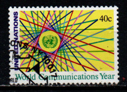 NAZIONI UNITE - NEW YORK - 1983 - ANNO MONDIALE DELLE COMUNICAZIONI - USATO - Used Stamps