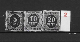 LOTE 2238 A /// (C045) ESPAÑA 1898  EDIFIL Nº: 236+237+239 USADOS  ¡¡¡ OFERTA - LIQUIDATION - JE LIQUIDE !!! - Used Stamps