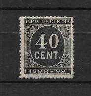 LOTE 2238 A /// (C015) ESPAÑA 1898  40 CTMOS NO CATALOGADO USADO   ¡¡¡ OFERTA - LIQUIDATION - JE LIQUIDE !!! - Usados