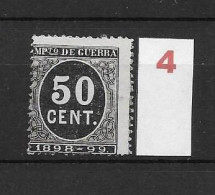 LOTE 2238 A /// (C015) ESPAÑA 1898  50 CTMOS NO CATALOGADO NSG   ¡¡¡ OFERTA - LIQUIDATION - JE LIQUIDE !!! - Neufs