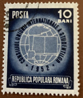 Romania 1952 Congress Of International Students 10b - Used - Revenue Stamps