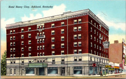 Kansas Ashland Hotel Henry Clay Curteich - Otros & Sin Clasificación