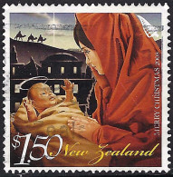 NEW ZEALAND 2008 QEII $1.50 Multicoloured, Christmas - Mary & Child SG3094 FU - Oblitérés