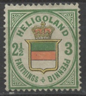 Allemagne Héligoland - Germany - Deutschland 1876 Y&T N°16 - Michel N°17 Nsg - 3p Armoirie - Heligoland