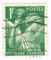 France, N° 432 Obl. - Type Iris - 1939-44 Iris