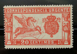 Spain 1905 20c Express Stamp "Correspondencia Urgente" Mint - Eilbriefmarken