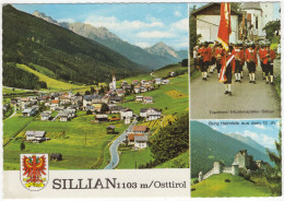 Sillian  1103 M. - Trachten-Musikkapelle, Burg Heimfels - (Osttirol, Österreich/ Austria) - Sillian