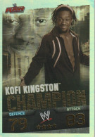 Cartes Slam Attax (8402) Kofi Kingstone - Arti Martiali