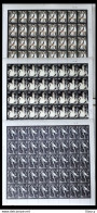 India 2010 MUSICIANS SET OF 3 Complete Sheets, MNH P. O Fresh & Fine, Rare - Chanteurs