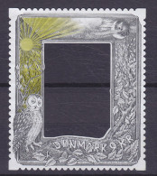 Denmark 2014 Mi. 1800, 9 Kr. Art Briefmarkenkunst Owl Uhle, MNG (*) - Nuovi