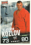 Carte De Slam Attax (8408) Vladimir Kozlov - Sports De Combat