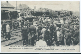Kontich - Contich - Schrikkelijk Spoorweg Ongeluk - Algemeen Zicht Der Ramp - 21 Mai 1908 - Kontich