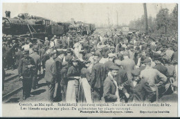 Kontich - Contich - Schrikkelijk Spoorweg Ongeluk - De Gekwetsten Ter Plaats Verzorgd - 21 Mai 1908 - Kontich