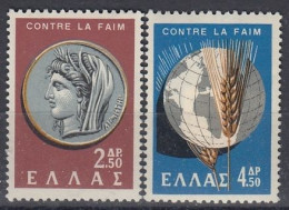 GREECE 800-801,unused - Contre La Faim