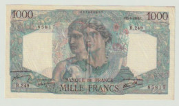 1000 Francs Minerve Et Hercule Du 25-4-1946 - 1 000 F 1945-1950 ''Minerve Et Hercule''