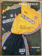 Programme NAC Breda - AZ Alkmaar - 23.9.1998 - KNVB Eredivisie - Holland - Programm - Football - Boeken