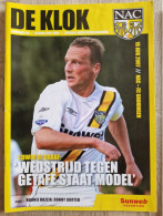 Programme NAC Breda - FC Groningen - 18.8.2007 - KNVB Eredivisie - Holland - Programm - Football - Edwin De Graaf - Libros