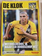 Programme NAC Breda - Roda JC - 23.11.2007 - KNVB Eredivisie - Holland - Programm - Football - Tyrone Loran - Libros