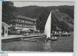 Mondsee 1961 - Strandhotel Pichl - Auhof - Segelboot - Mondsee