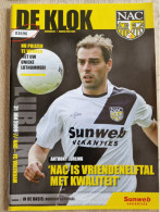 Programme NAC Breda - FC Volendam - 31.1.2009 - KNVB Eredivisie - Holland - Programm - Football - Anthony Lurling - Libros