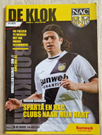 Programme NAC Breda - Sparta Rotterdam - 28.2.2009 - KNVB Eredivisie - Holland - Programm - Football - Nourdin Boukhari - Boeken