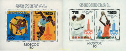 52310 MNH SENEGAL 1980 22 JUEGOS OLIMPICOS VERANO MOSCU 1980 - Lucha