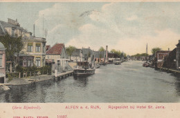 4894 44 Alfen A.d. Rijn, Rijngezicht Bij Hotel St.Joris 1907, Met LBPK 0036 Alphen (Z.H) 1 - Alphen A/d Rijn