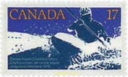 26763 MNH CANADA 1979 CAMPEONATOS DE CANOA KAYAK - Otros & Sin Clasificación