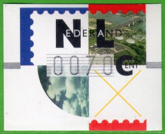 Niederlande Nederland ATM 2.1 / 0070 Postfrisch Frama Automatenmarken Etiquetas Automatici Distributeurs - Automaatzegels [ATM]