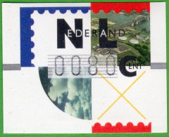 Niederlande Nederland ATM 2.1 / 0080 Postfrisch Frama Automatenmarken Etiquetas Automatici Distributeurs - Viñetas De Franqueo [ATM]