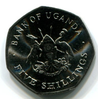 5 SHILLINGS 1987 UGANDA UNC Moneda #W11346.E - Uganda