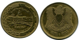 5 QIRSH / PIASTRES 1976 SIRIA SYRIA Islámico Moneda #AP562.E - Syria