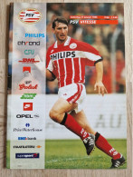 Programme PSV - Vitesse Arnhem - 27.1.1996 - KNVB Eredivisie  - Holland - Programm - Football - Luc Nilis - Libros