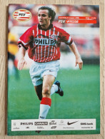 Programme PSV - Vitesse Arnhem - 21.3.1998 - KNVB Eredivisie  - Holland - Programm - Football - Boudewijn Zenden - Books
