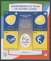 Olympics 2016 - Shooting - LIBERIA - S/S MNH - Estate 2016: Rio De Janeiro