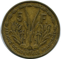 5 FRANCS 1956 Französisch WESTERN AFRICAN STATES #AP880.D - Afrique Occidentale Française