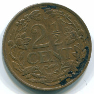 2 1/2 CENT 1948 CURACAO NIEDERLANDE NETHERLANDS Koloniale Münze #S10120.D - Curacao