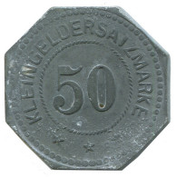 PRUSSLAND RUSSIA 50 PFENNIG 1914 Lichtenfels Notgeld German States #DE10511.6.D - 50 Pfennig