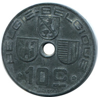 10 CENTIMES 1944 BELGIE-BELGIQUE BELGIEN BELGIUM Münze #BA408.D - 10 Cents & 25 Cents