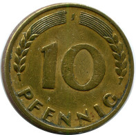 10 PFENNIG 1949 J BRD ALLEMAGNE Pièce GERMANY #DB967.F - 10 Pfennig