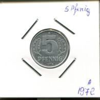 5 PFENNIG 1972 DDR EAST ALLEMAGNE Pièce GERMANY #AR756.F - 5 Pfennig