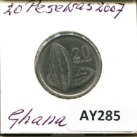 20 PESEWAS 2007 GHANA Pièce #AY285.F - Ghana